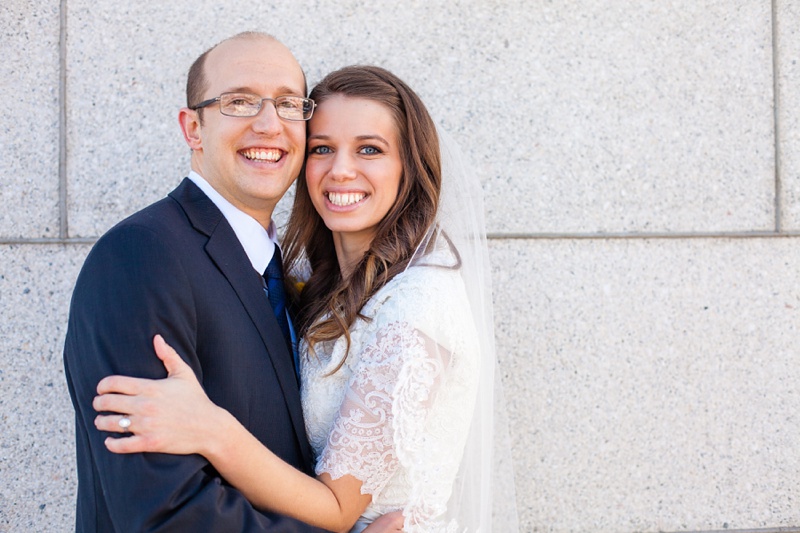 Beautiful Cardston Temple and Taber wedding by Kinsey Holt Photography