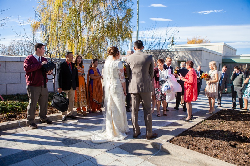 Lethbrige Indian Wedding, Cardston Temple Wedding