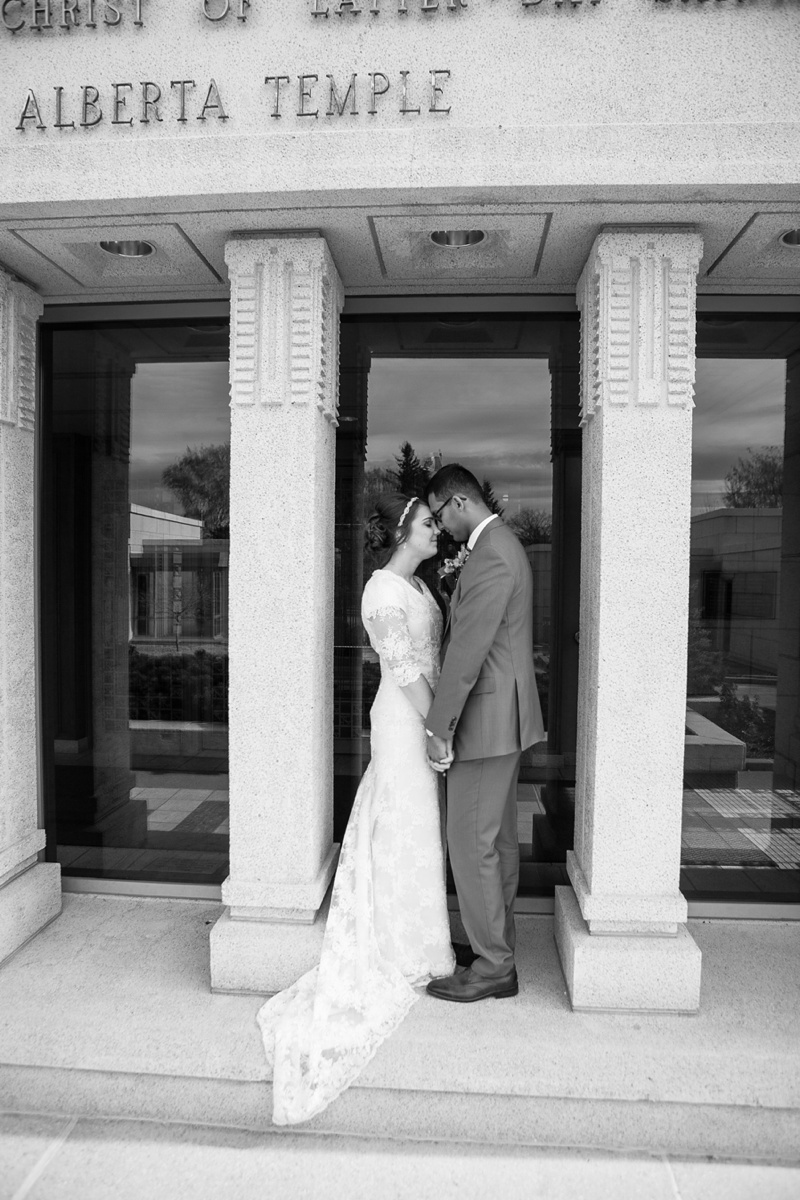Handmade lace dress, button back, southern alberta wedding