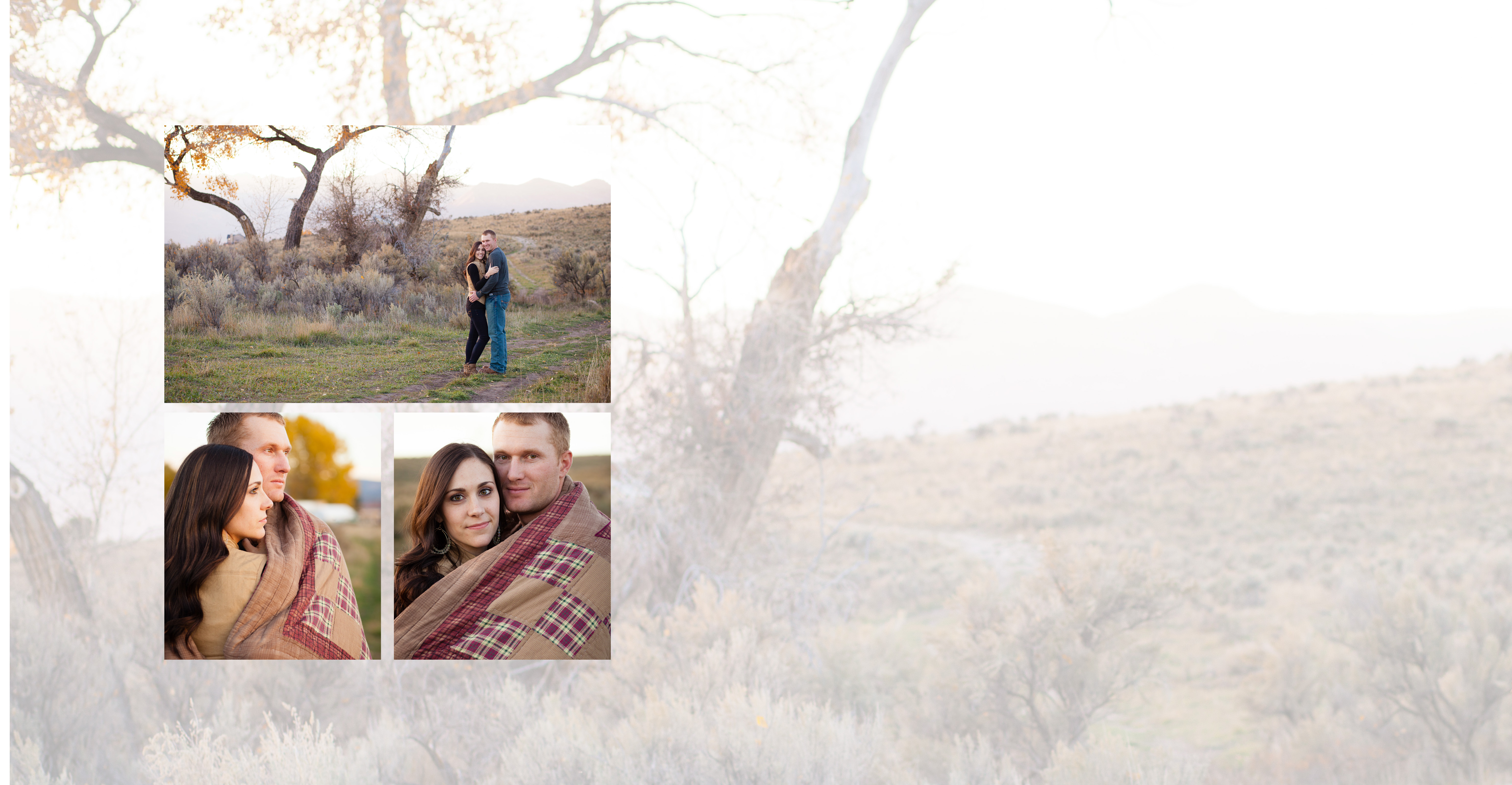 Sample guestbook layout, Kinsey Holt Photography, Southern Alberta wedding photographer