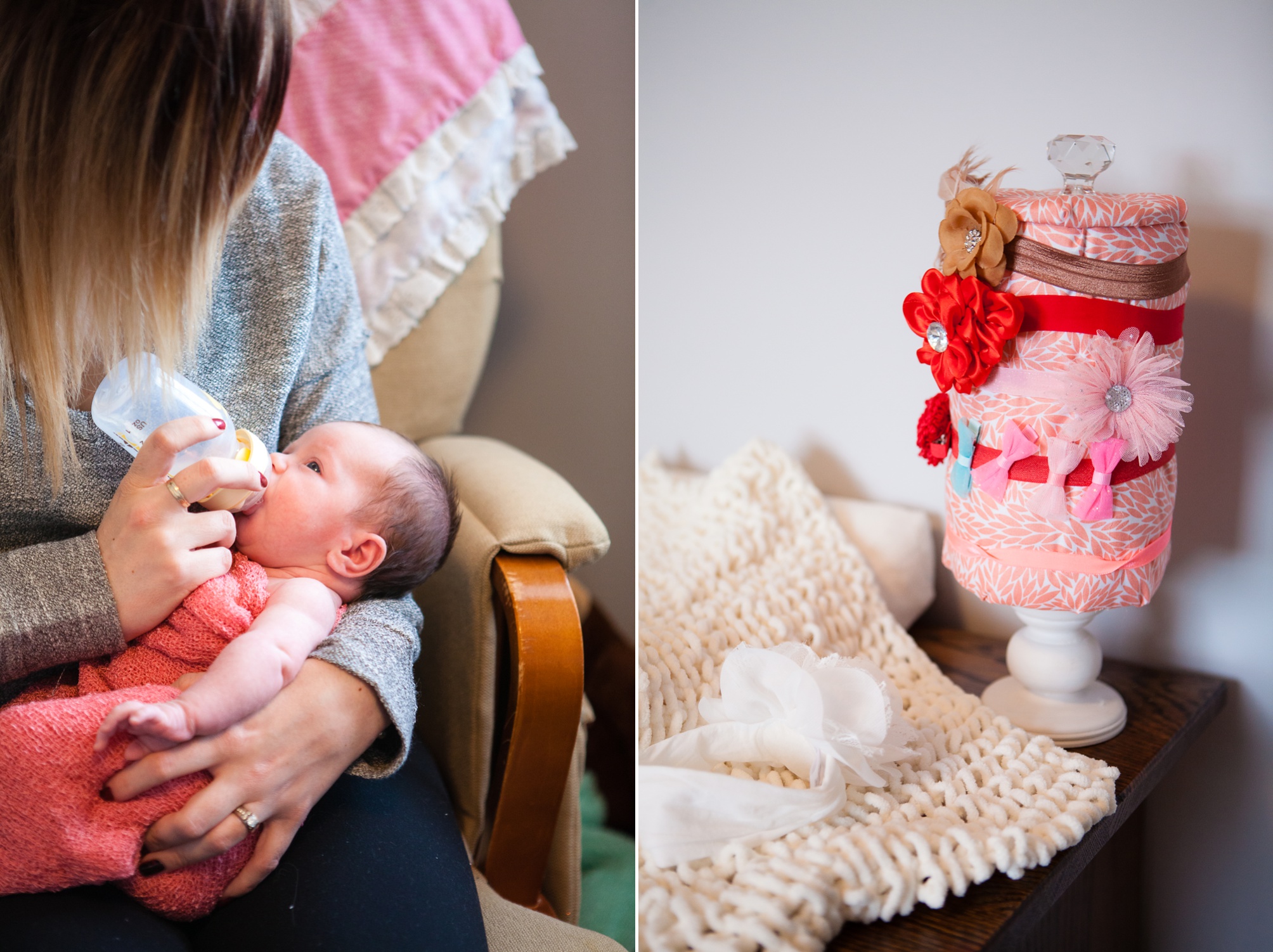 Lifestyle newborn session, Lethbridge newborn photographer