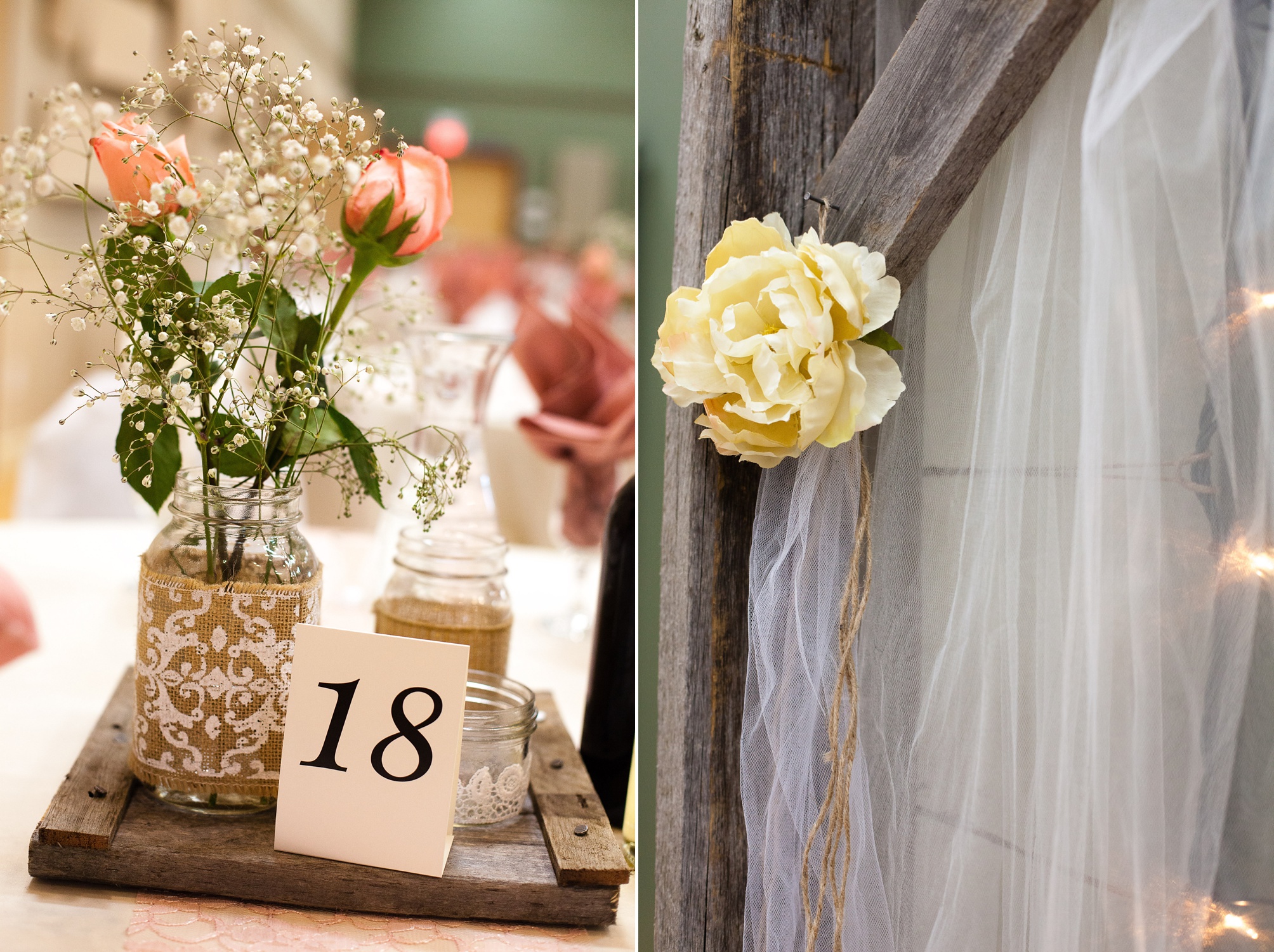 Mom helping dad with tie shot, Kinsey Holt Photography rustic chic