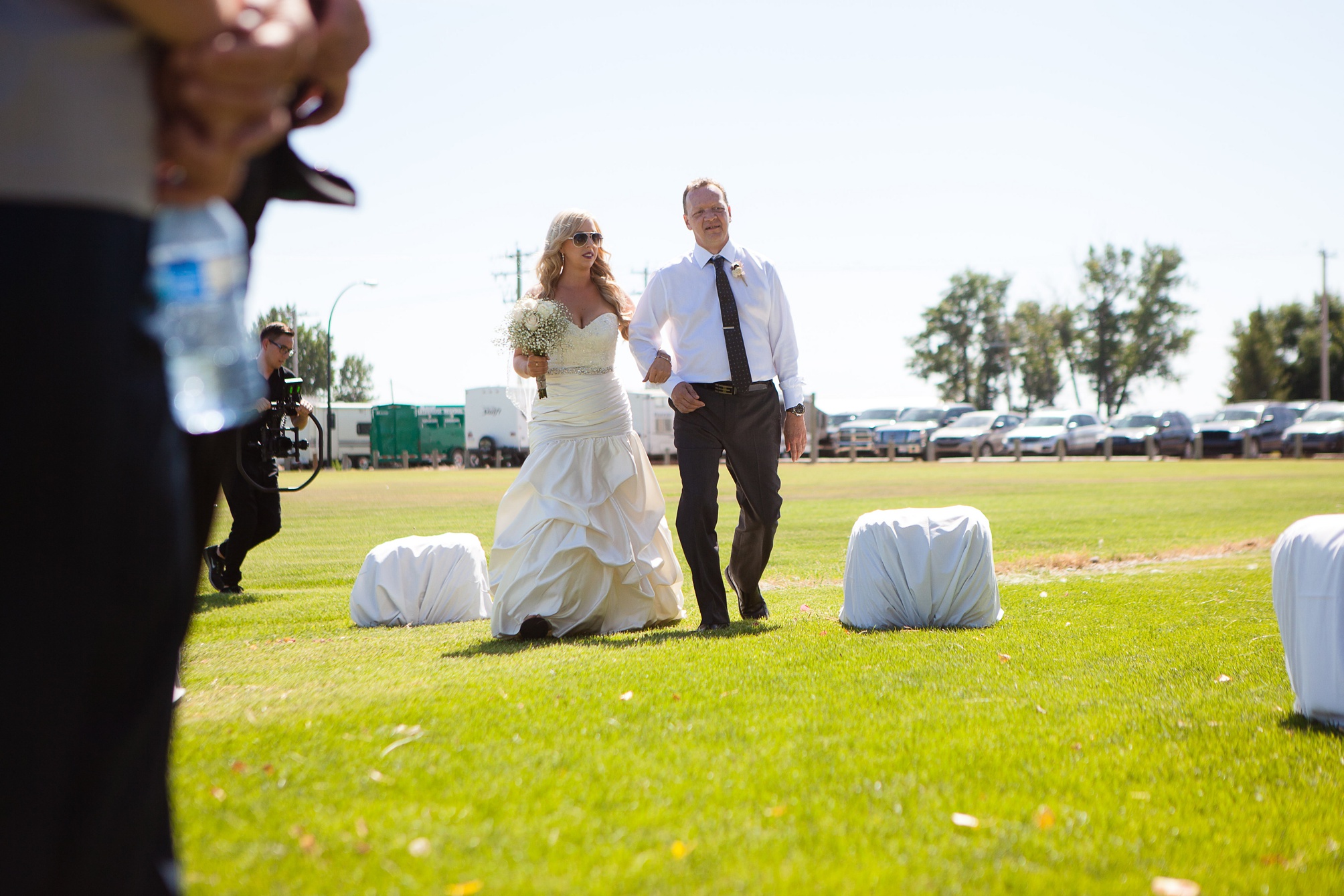 Mom helping dad with tie shot, Kinsey Holt Photography