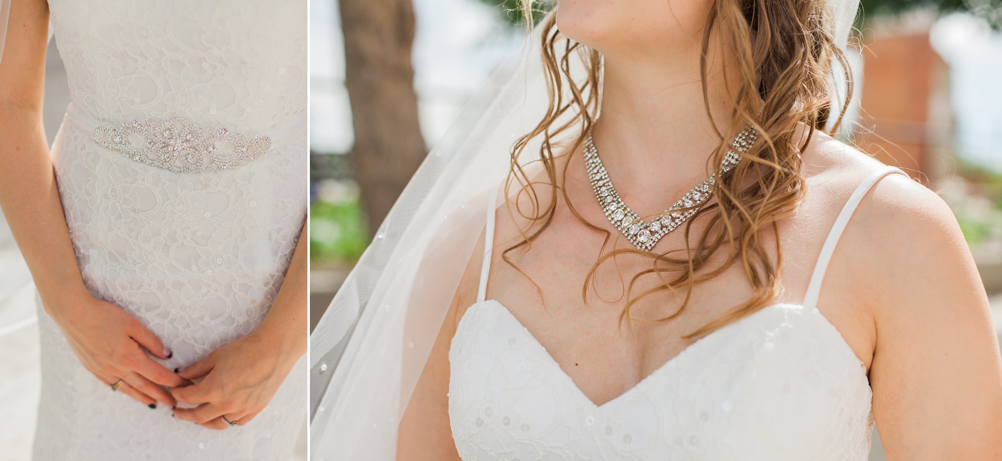 Purple and white Raymond Backyard Wedding by Kinsey Holt Photography