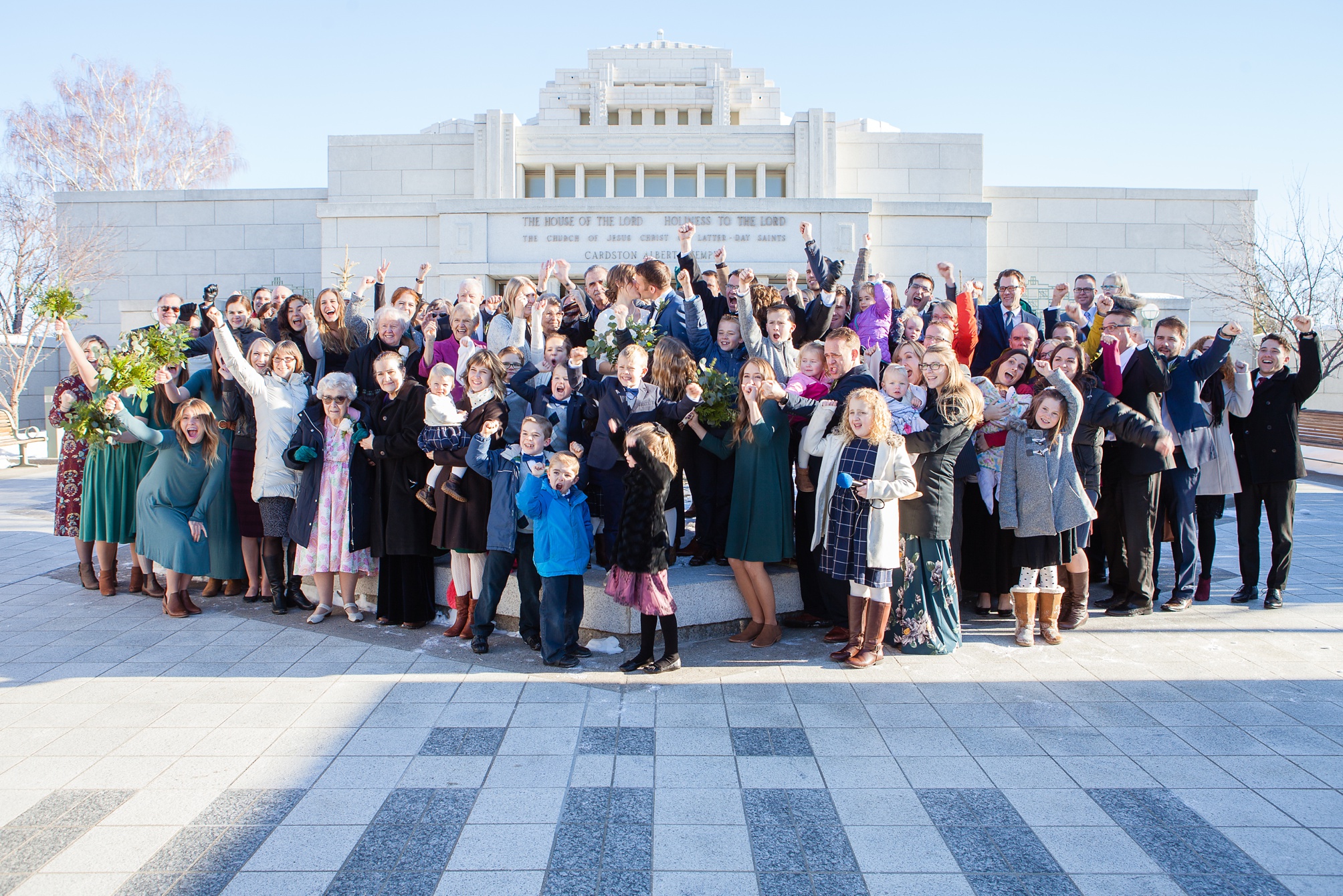 Jonny and Jordan's Cardston Winter Wedding
