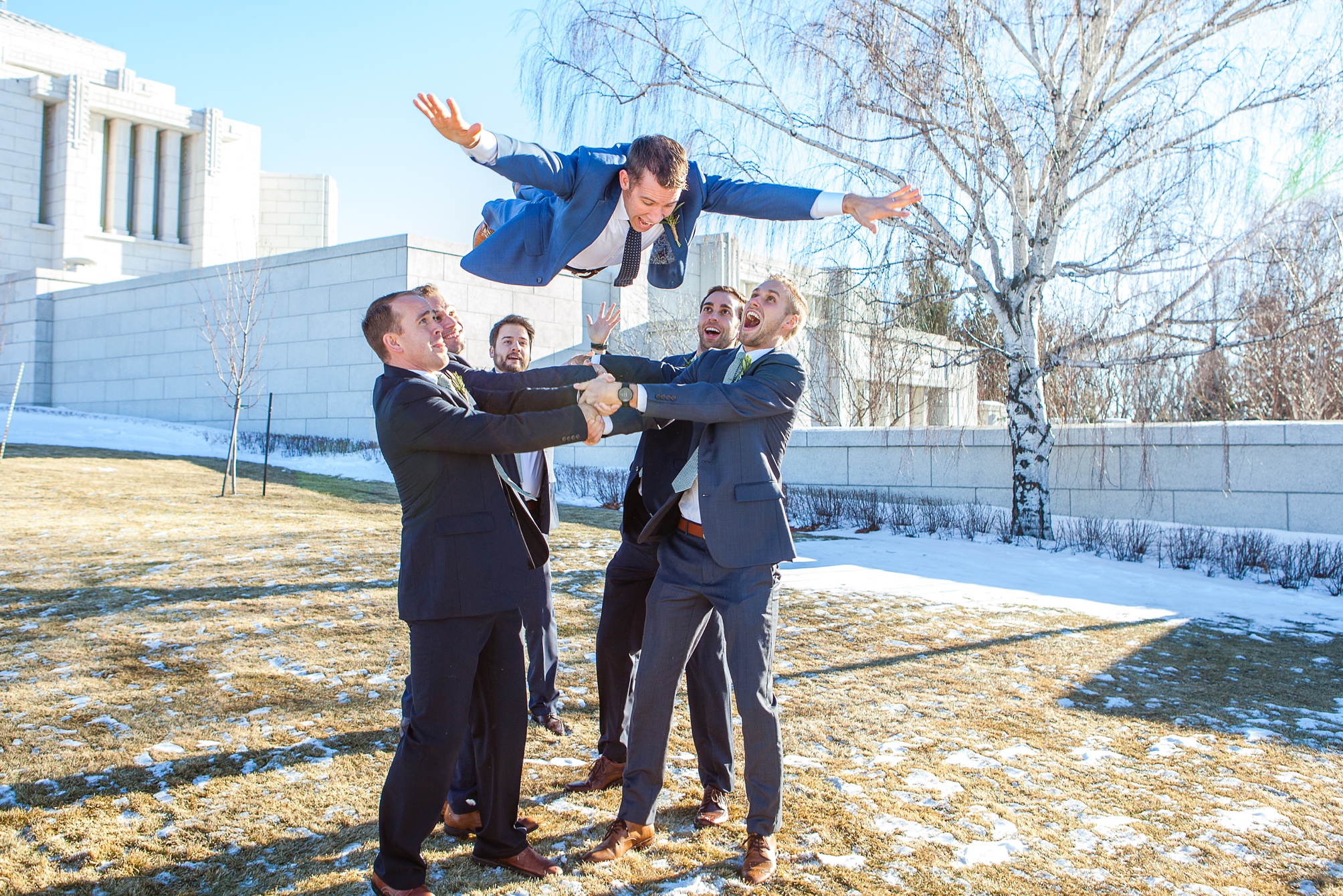 Jonny and Jordan's Cardston Winter Wedding