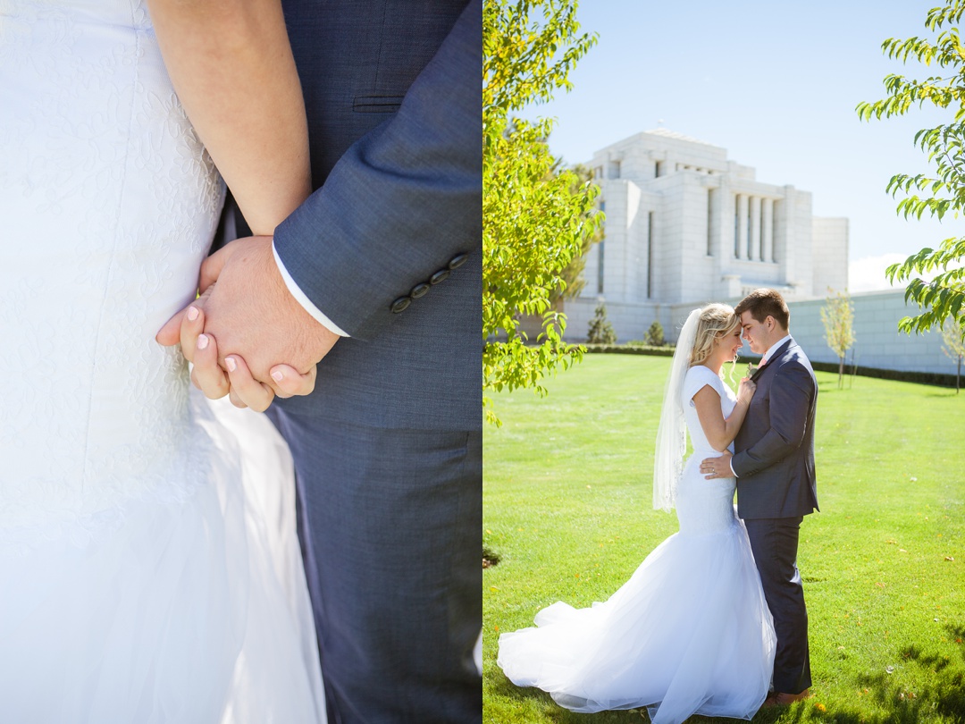 Presley and Rhys, Cardston LDS wedding photographer, Lethbridge and Southern Alberta wedding photographer Kinsey Holt