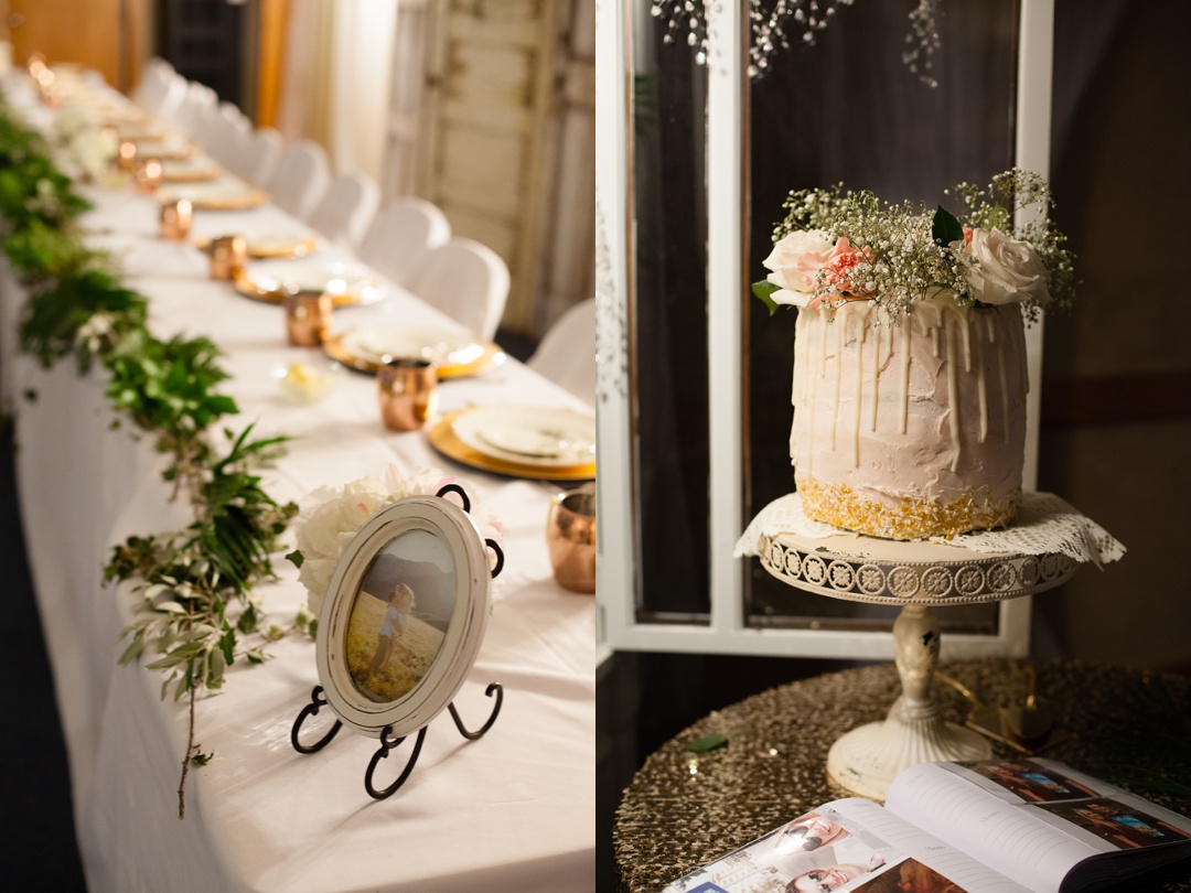 Rustic vintage reception details, Southern Alberta wedding photographer, Lethbridge wedding photographer