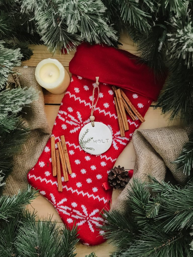 Christmas flatlay