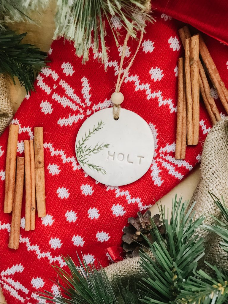 Christmas flatlay