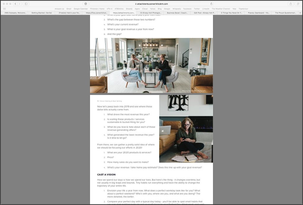 Use your brand photos in your pdfs