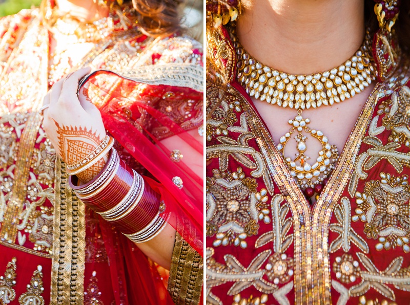 Lethbridge Indian wedding, red dress, Lethbridge wedding