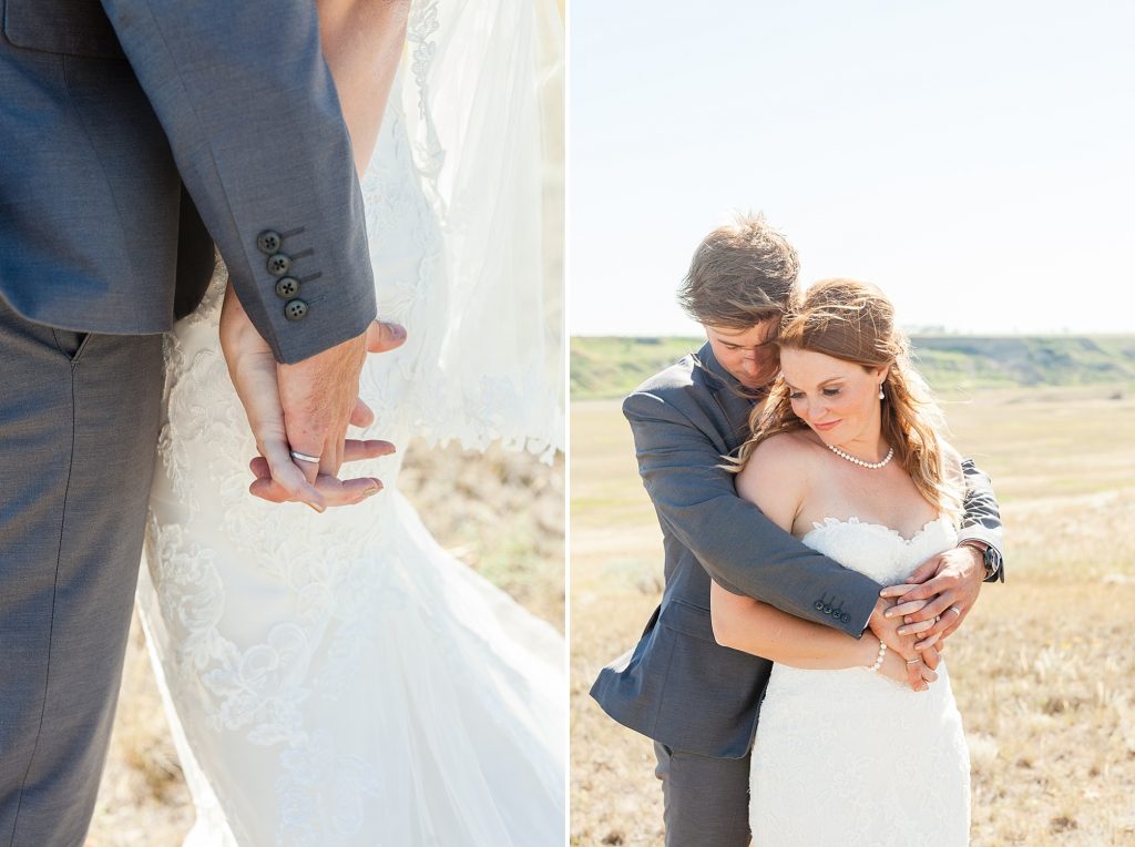 Prairie wedding by Lethbridge photographer Kinsey Holt