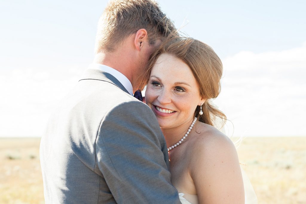 Prairie wedding by Lethbridge photographer Kinsey Holt