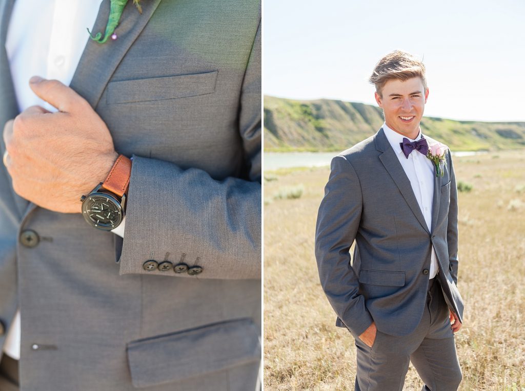 Prairie wedding by Lethbridge photographer Kinsey Holt