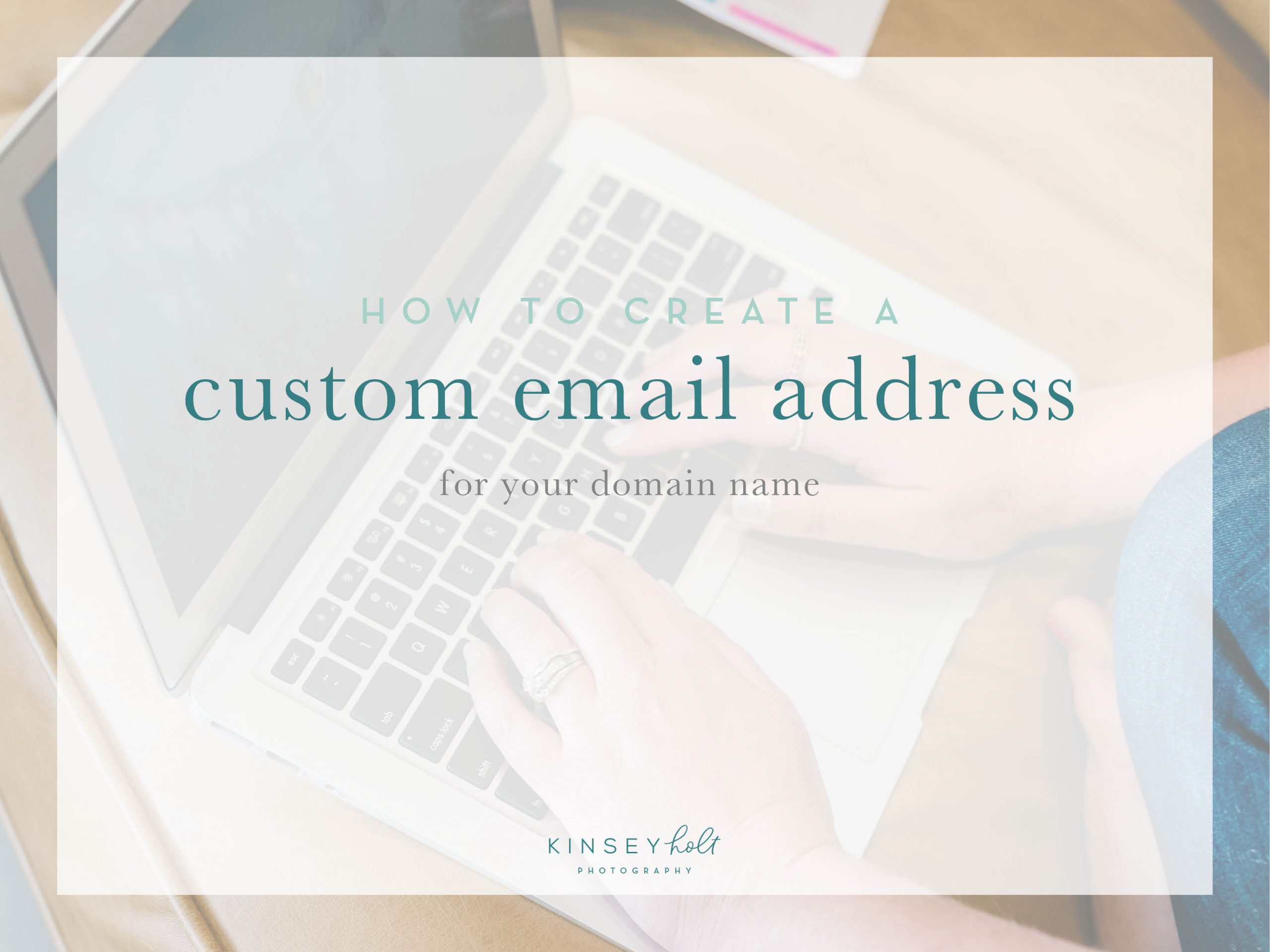 Make a custom email address to match your website!