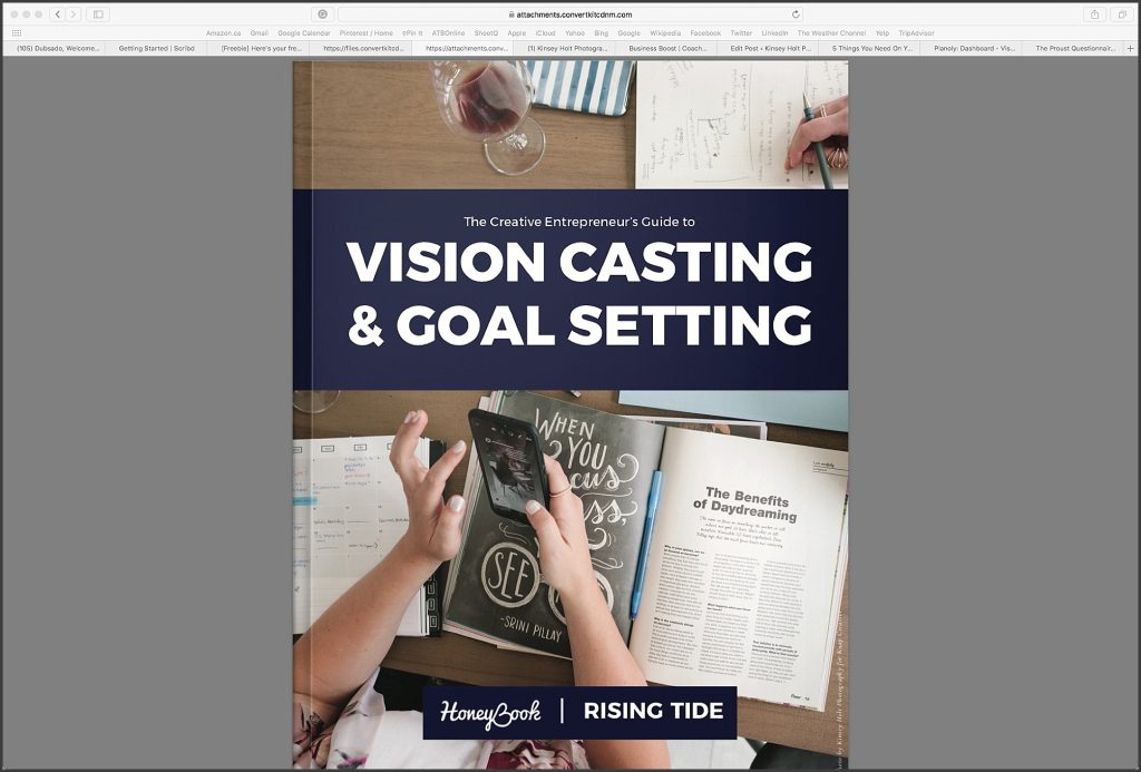 Rising Tide free guide with an article by Knap Creative