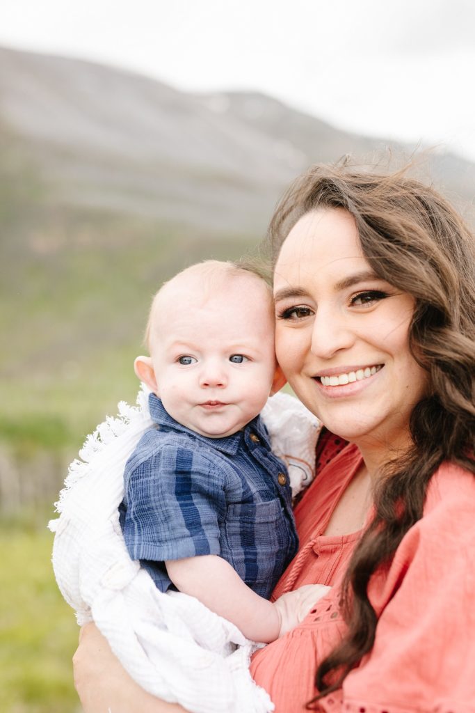 Mom and baby